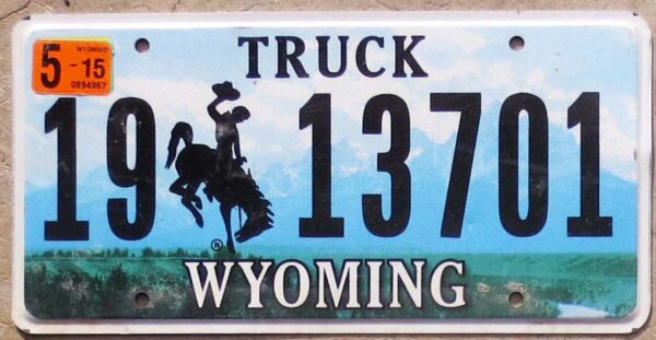 2015 Wyoming truck vg
