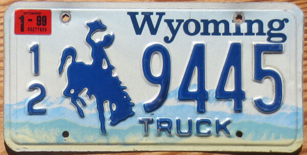 1999 Wyoming truck vg