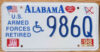 1998 Alabama Retired Veteran mint