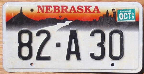 1999 Nebraska vg+