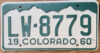 1960 Colorado nearly mint