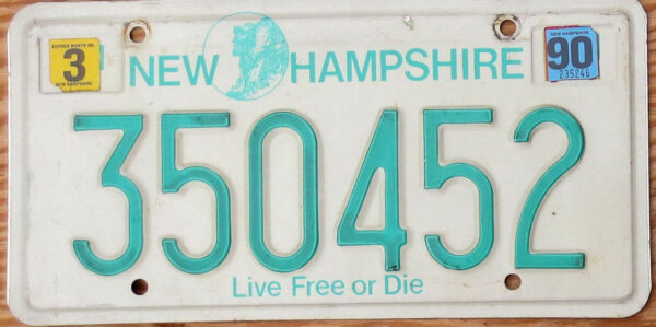 1990 New Hampshire vg-