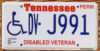 1994 base Tennessee disabled veteran mint