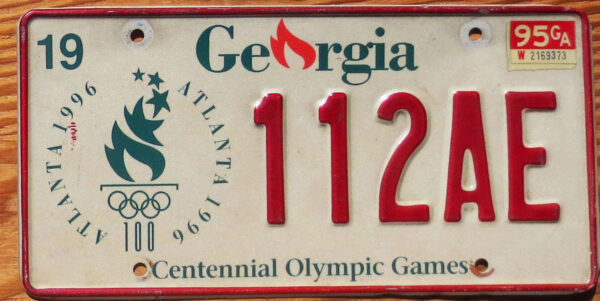 1995 Georgia Olympic Games vg-