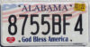 2022 Alabama God Bless America vg