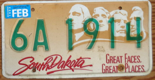 1993 South Dakota vg