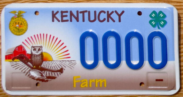 Kentucky - Farm graphic sample mint