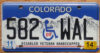 2014 Colorado disabled veteran handicapped vg