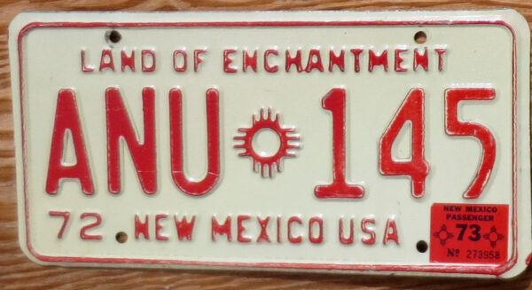 1973 New Mexico exc-
