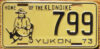 1973 Yukon nearly mint - NICE PLATE