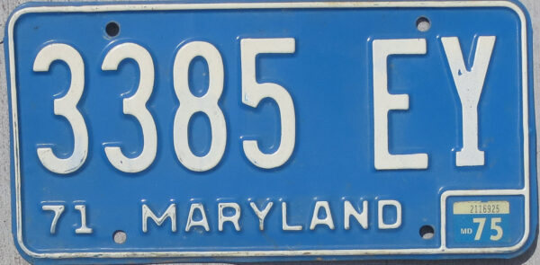 1975 Maryland truck vg