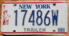 1988 New York Liberty base trailer vg-