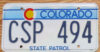 1990s Colorado State Patrol mint