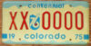 1975 Colorado sample nearly mint