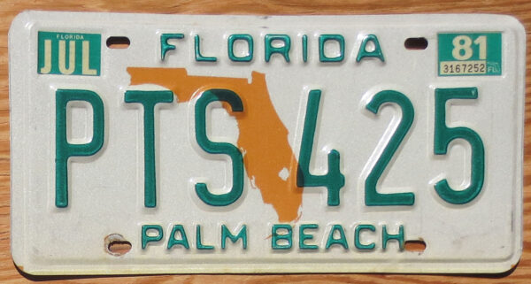 1981 Florida vg+