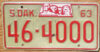 1963 South Dakota vg