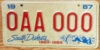 1987 South Dakota sample exc