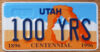 1997 base Utah arch sample mint