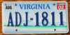 2002 Virginia mountain scene vg