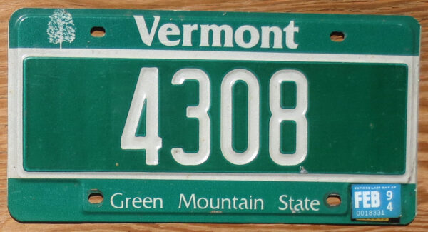 1994 Vermont vg
