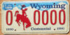 1989 Wyoming sample mint