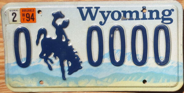 1994 Wyoming sample mint