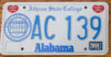2000 Alabama Athens State College mint