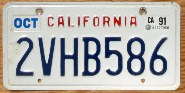 1991 California vg-