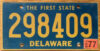 1977 Delaware gvg
