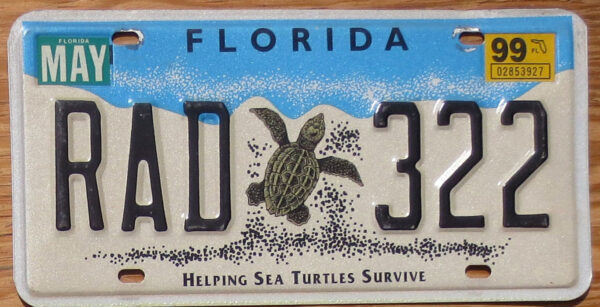 1999 Florida Sea Turtles vg-