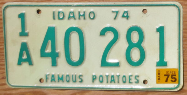 1975 Idaho vg