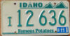 1989 Idaho vg