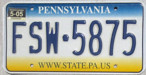 2005 Pennsylvania vg-ex