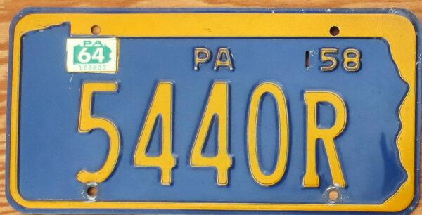 1964 Pennsylvania vg-