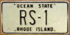 1972 base Rhode Island (Number RS-1) vg