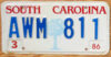 1986 South Carolina vg