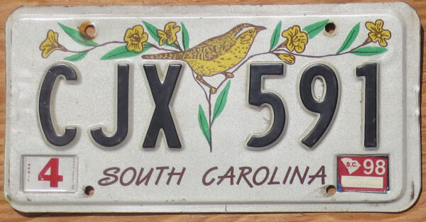 1998 South Carolina vg-