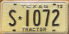 1973 Texas tractor mint