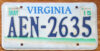 2015 Virginia mountain scene vg-
