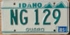 1985 Idaho - National Guard vg