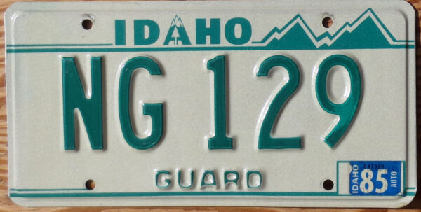 1985 Idaho - National Guard vg