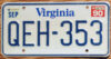 1990 Virginia exc-
