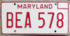 1976 Maryland vg