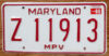1980 Maryland MPV exc-