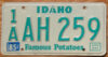 1985 Idaho vg