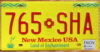 2014 New Mexico exc+ - NICE PLATE
