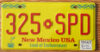 2015 New Mexico exc+ - NICE PLATE