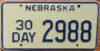 1990 base Nebraska 30-Day Temporary mint