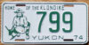 1974 Yukon mint - NICE PLATE