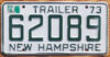 1974 New Hampshire trailer nearly mint